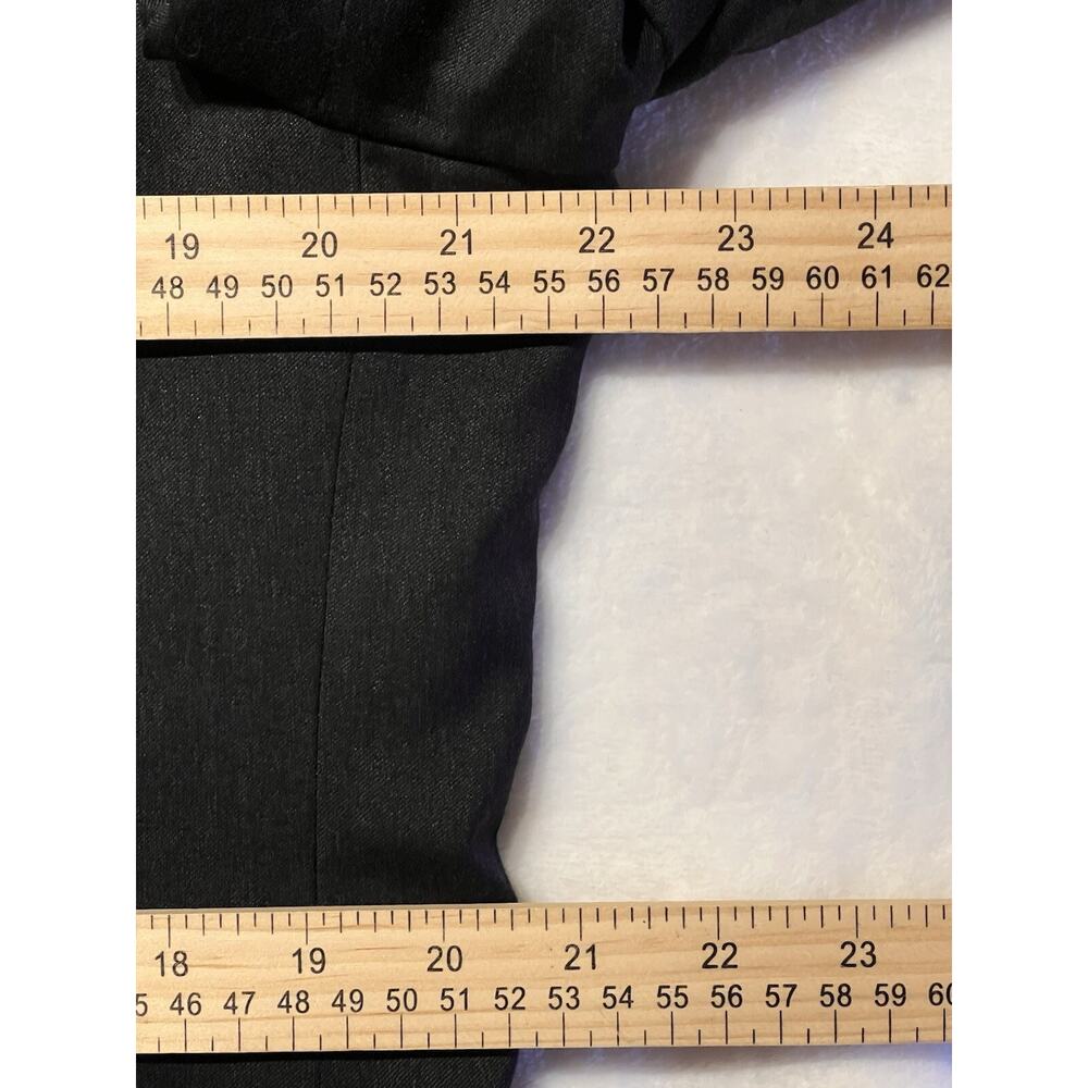 Jos A Bank Signature 42R Solid Charcoal Gray Twill Blazer Sport Coat Suit Jacket - Picture 12 of 15